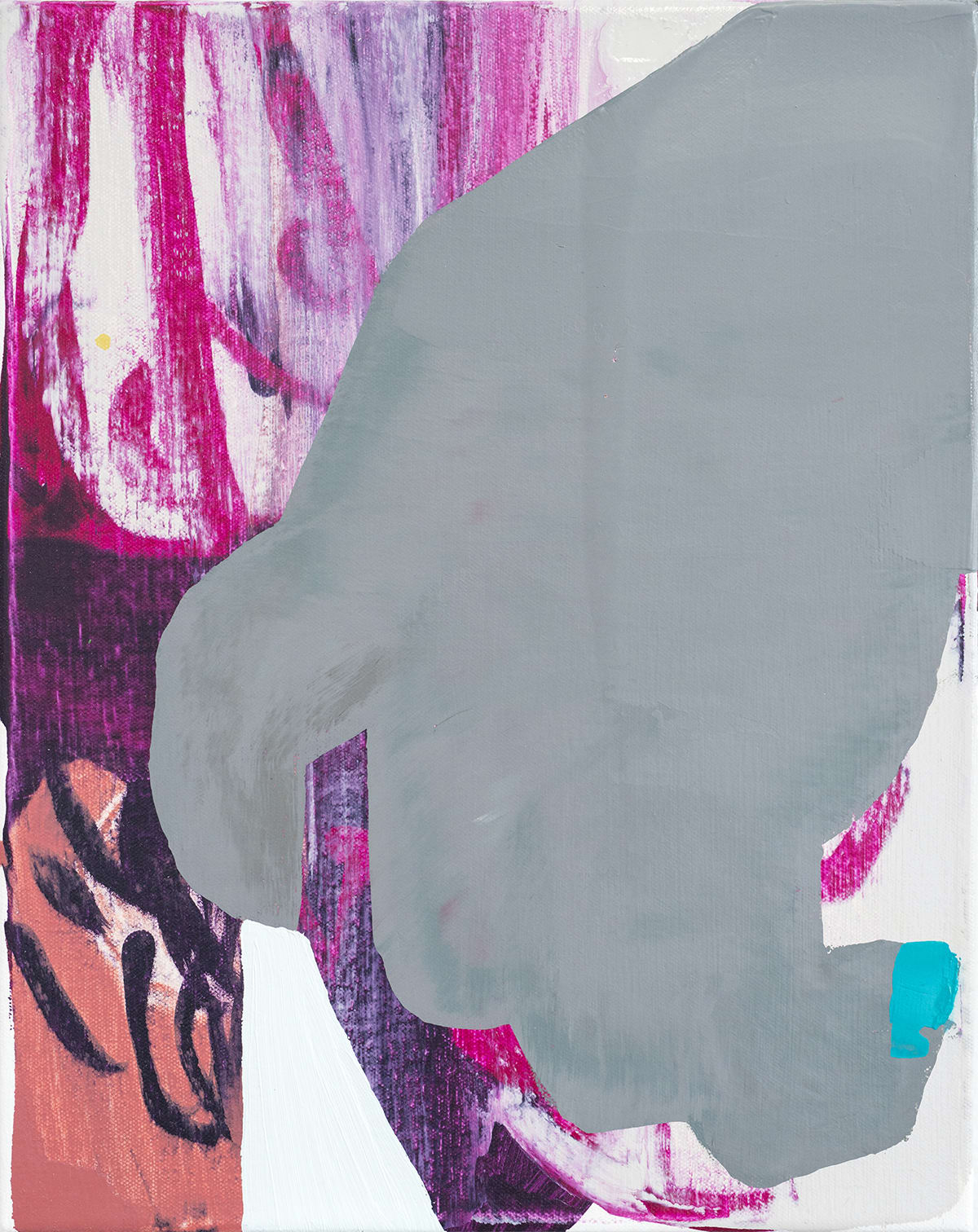 Sarah Faux 莎拉·福克斯, Untitled (gray hand) 无题（灰手）, 2018