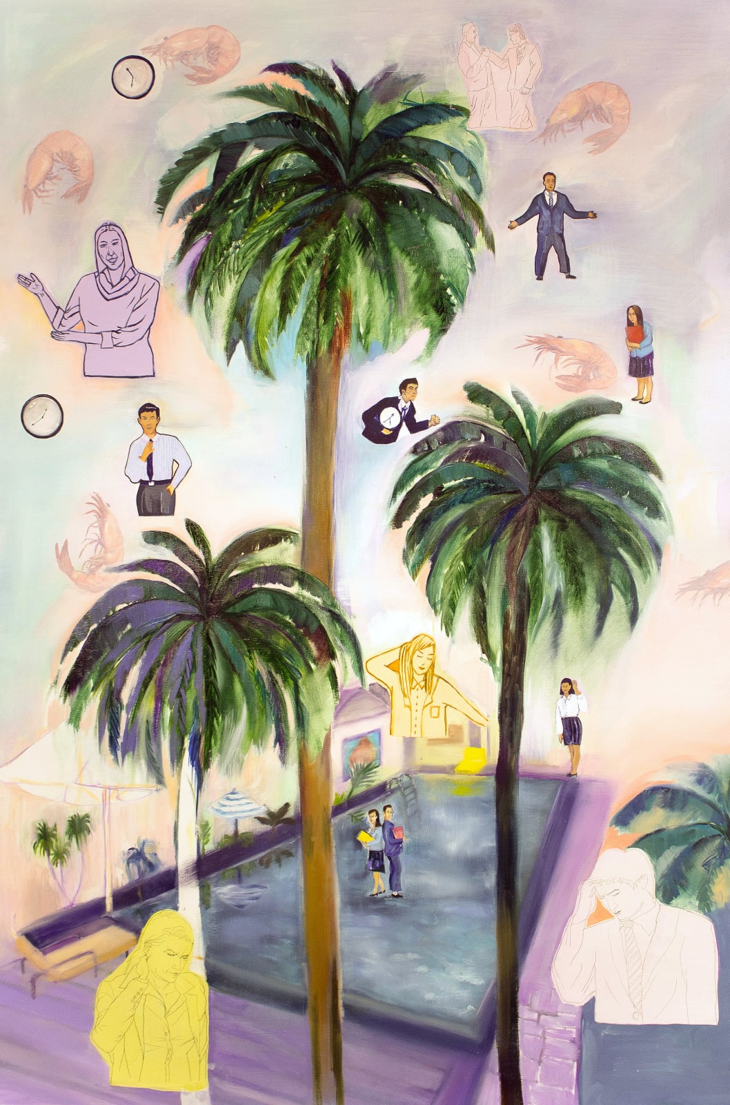 Yan Xinyue 闫欣悦, Office Life 办公人生, 2017