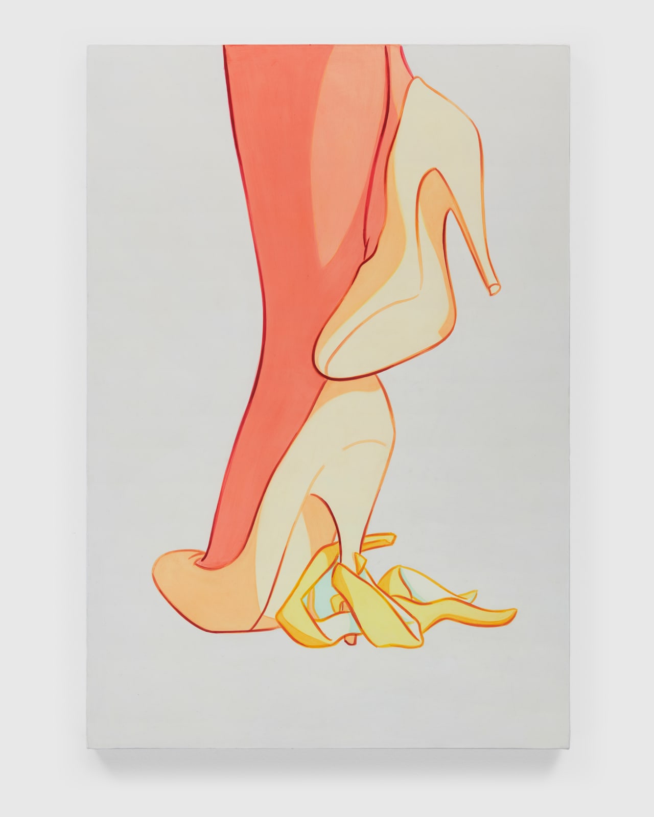 Ivy Haldeman 艾薇·海德曼, Heels, Toe to Achilles, Peel Wraps 跟，脚尖在阿喀琉斯，香蕉皮缠绕, 2022