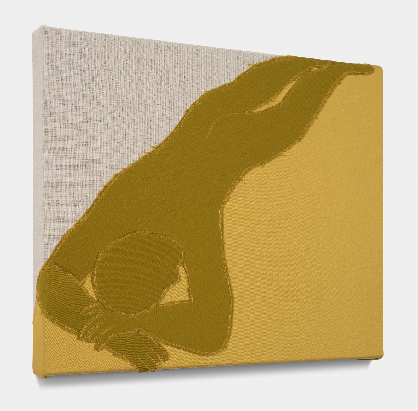 Alessandro Teoldi 亚历山德罗·泰尔迪, Sleeper (Yellow) 睡觉的人（黄色）, 2023