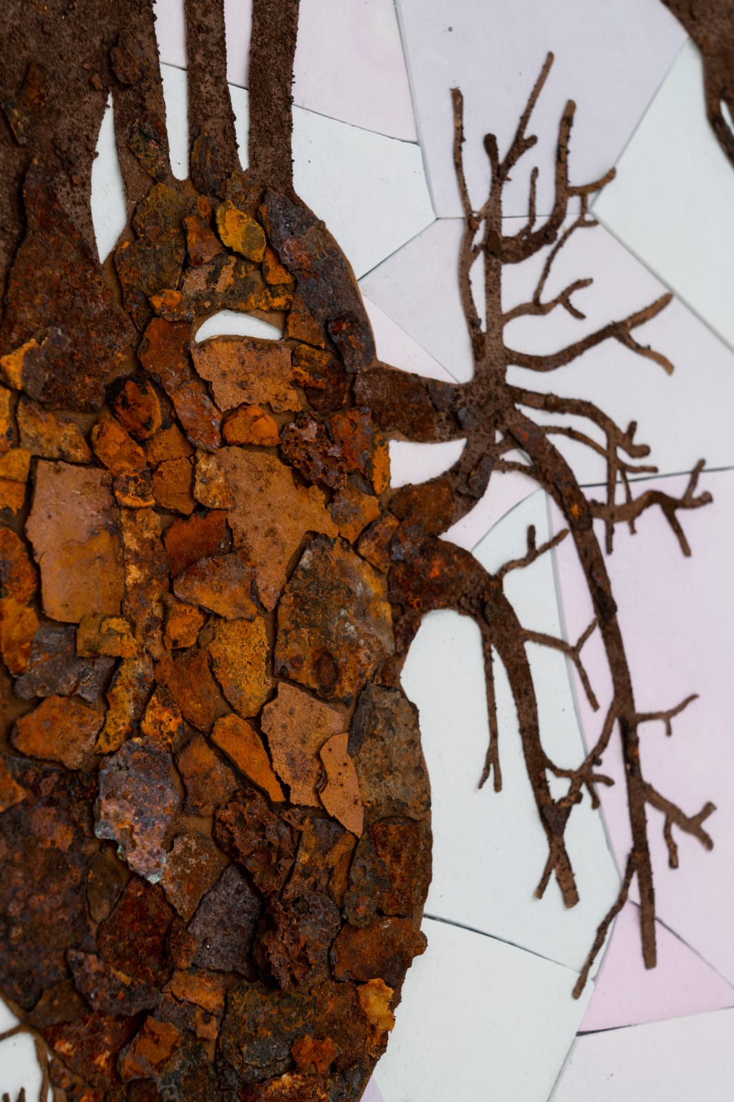 Maya Kramer 玛雅·克莱默, Corroded Flows II 锈色的流动 II, 2018