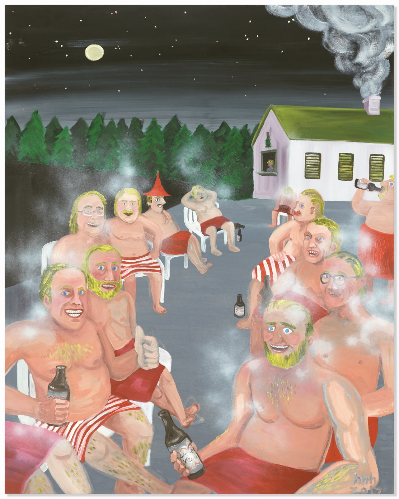 Huang Hai-Hsin 黄海欣, Rajaportin Sauna Rajaportti 桑拿, 2017