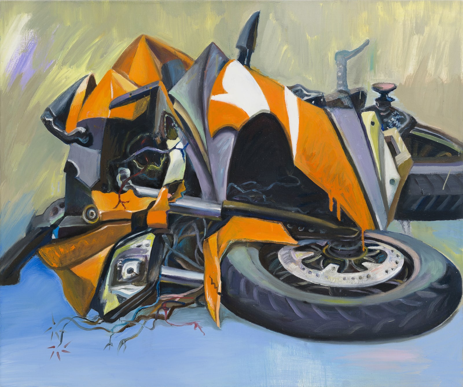 Yan Xinyue 闫欣悦, Heartbroken Motorbike #3 伤心摩托车#3, 2020