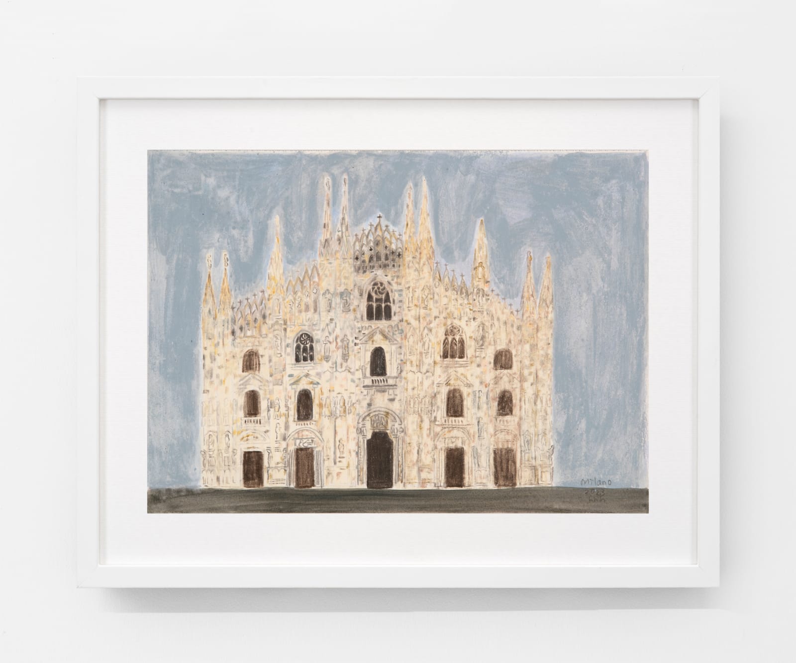 Huang Hai-Hsin 黄海欣, Wet Duomo ⾬中⼤教堂, 2023