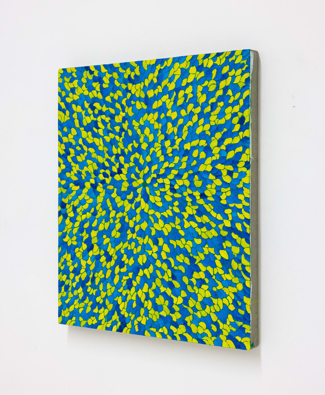 Daniel Chen 陈飞, Blue and Yellow Flower 黄蓝色花, 2022
