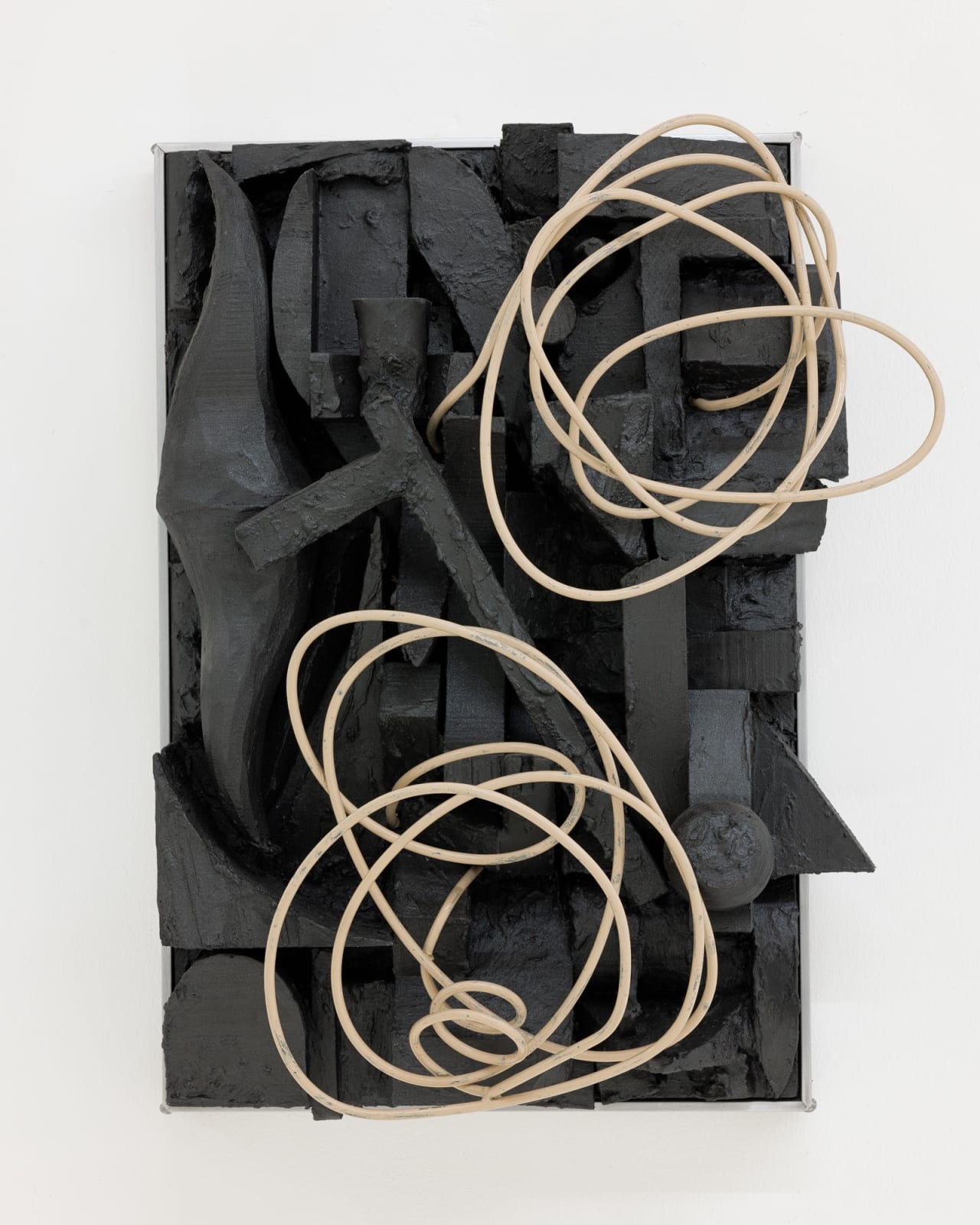 Douglas Rieger 道格拉斯·莱杰, Composition in Wood and Steel 4 钢与木的谱写4, 2022
