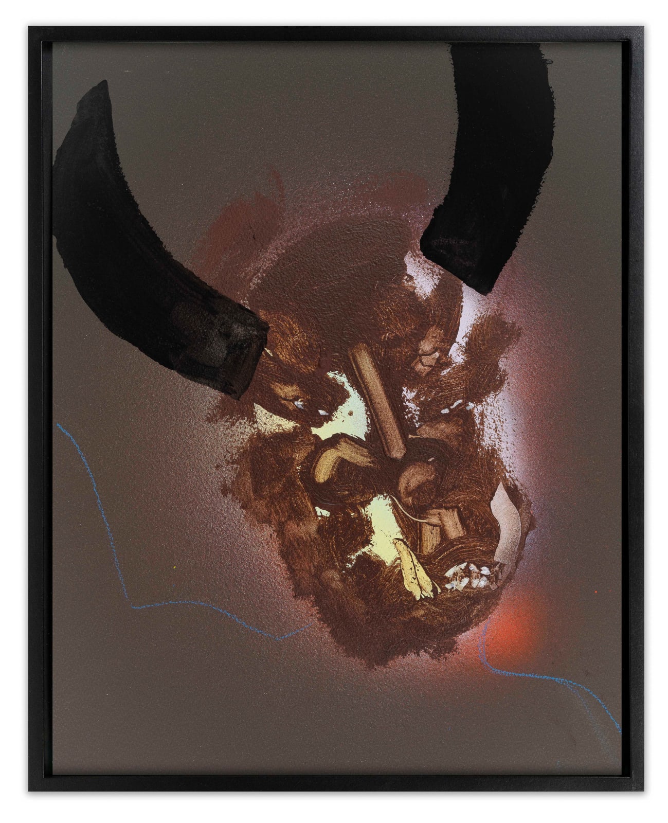 Curtis Talwst Santiago 柯蒂斯·塔尔沃斯特·圣地亚哥, Untitled (from the series Jab Jab Posse) 无题（嘉年华恶魔团系列）, 2022