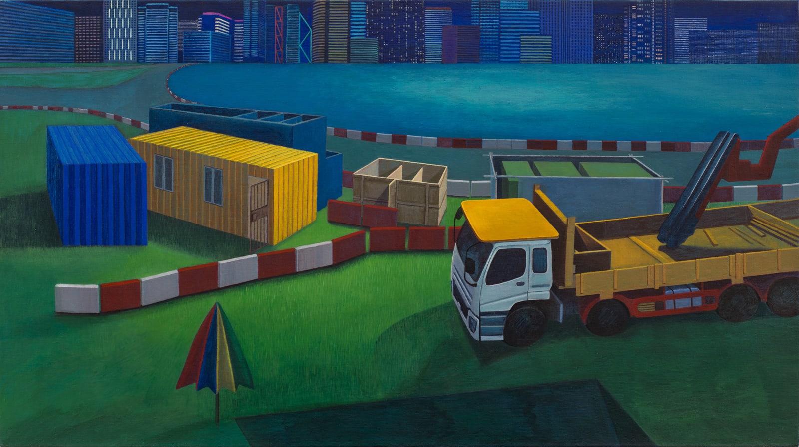 Gao Yuan 高源, Green Land I 绿地 I, 2018