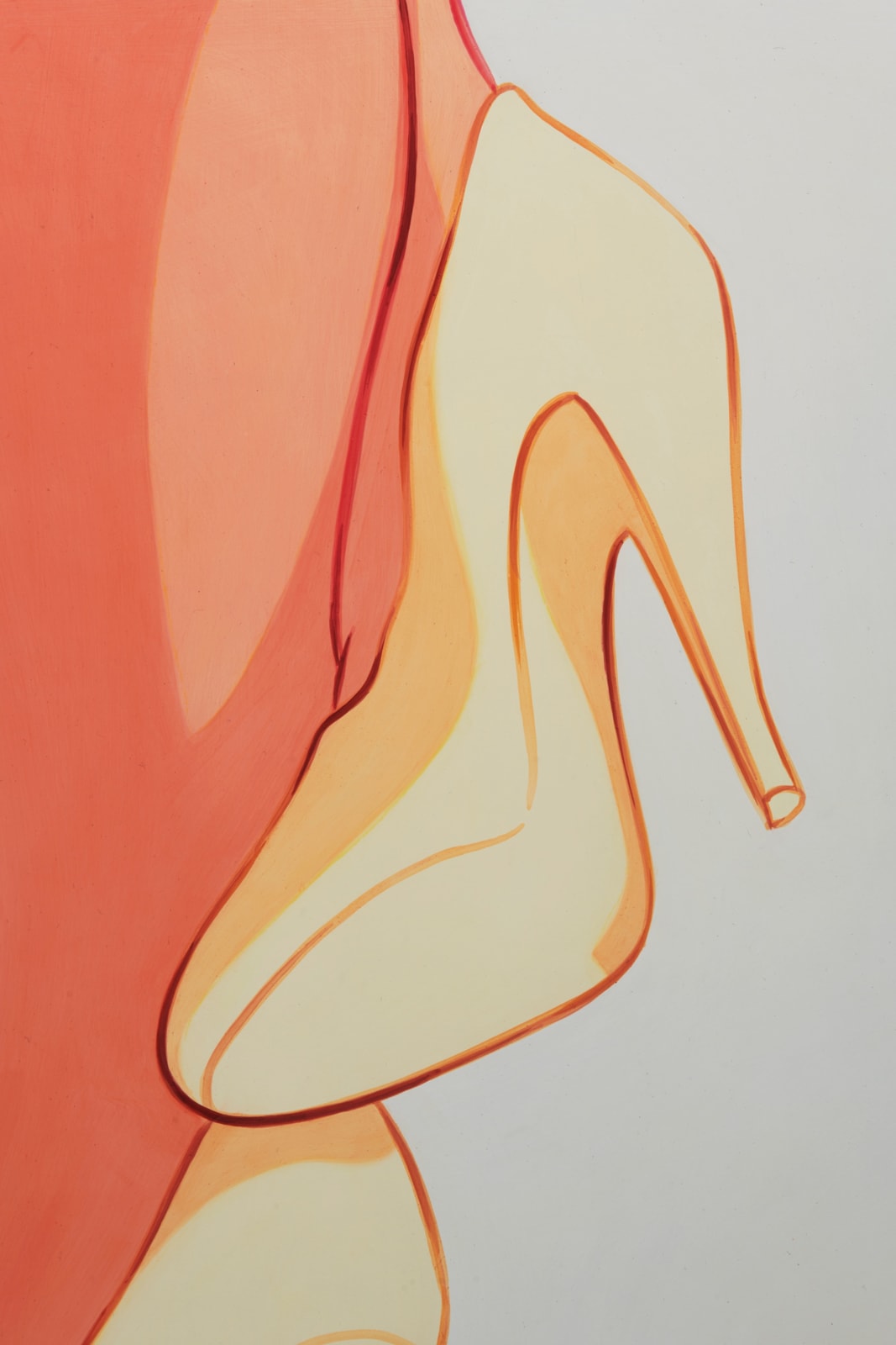 Ivy Haldeman 艾薇·海德曼, Heels, Toe to Achilles, Peel Wraps 跟，脚尖在阿喀琉斯，香蕉皮缠绕, 2022