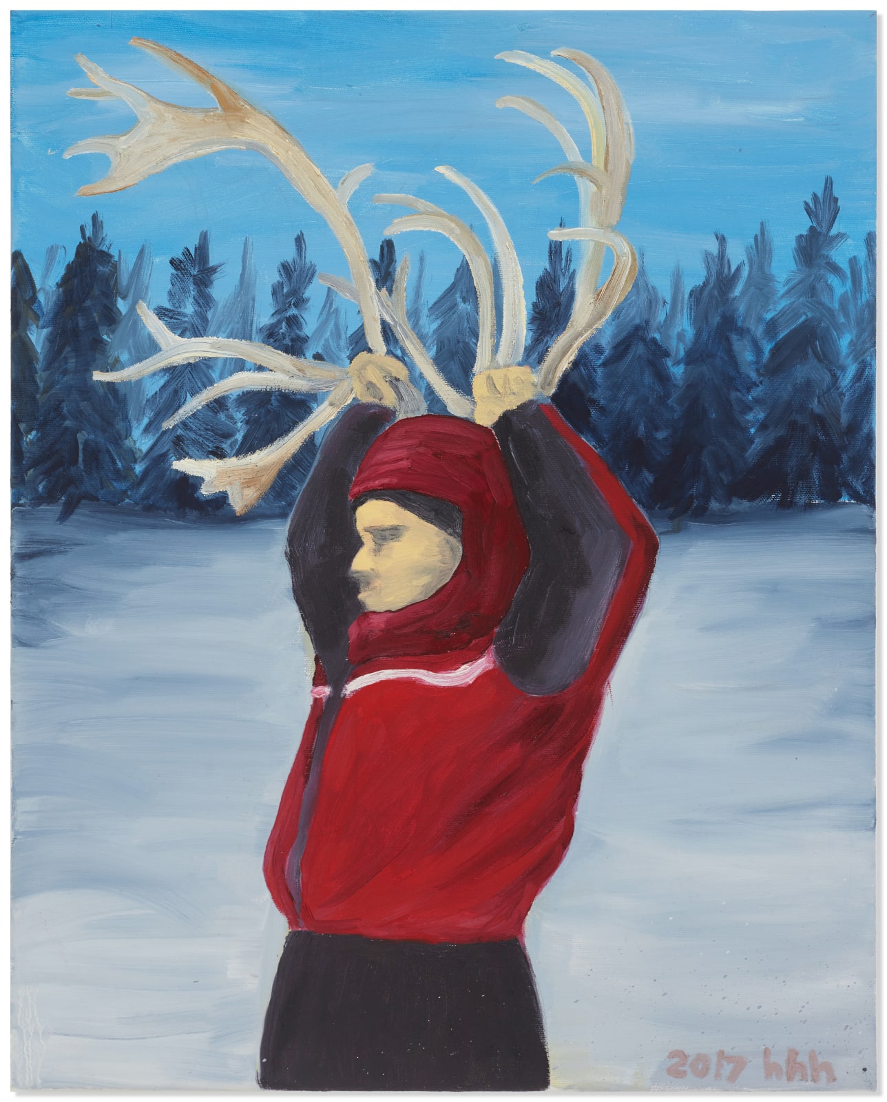Huang Hai-Hsin 黄海欣, Reindeer 1 驯鹿1, 2017