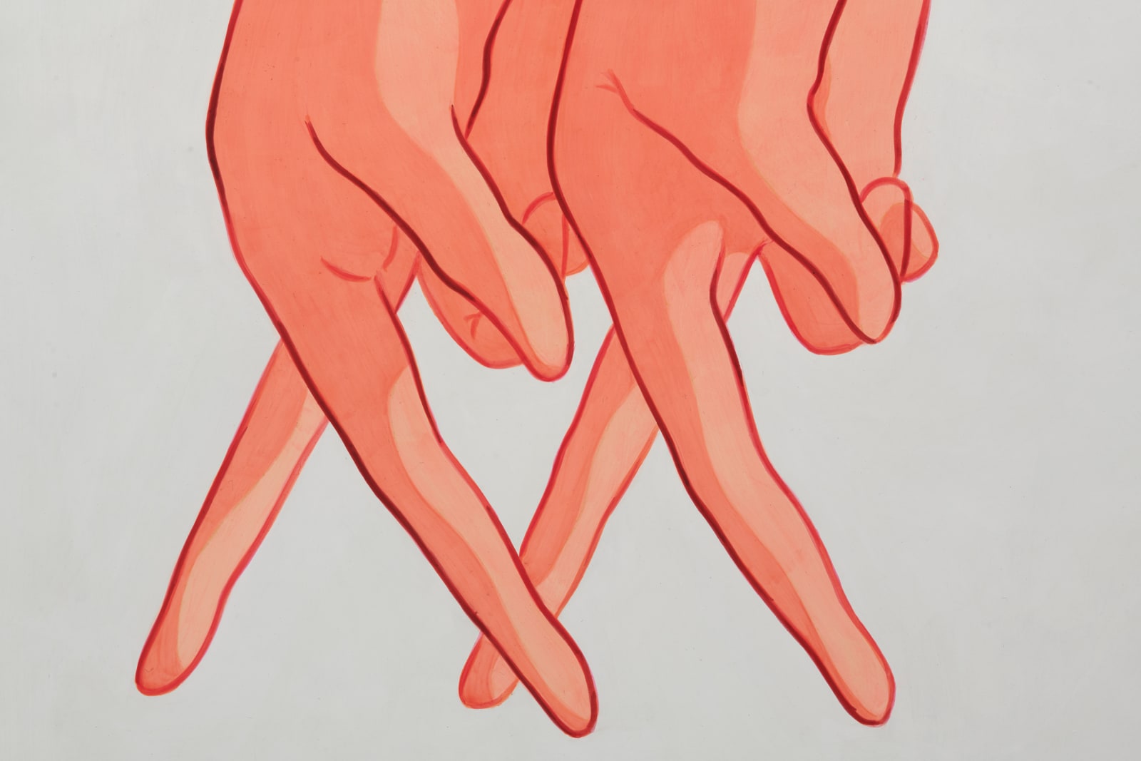 Ivy Haldeman 艾薇·海德曼, Double Hands, Stride Left, Front Index, Back Middle Cross 双手，阔步向左，食指在前，中指交叉在后, 2023
