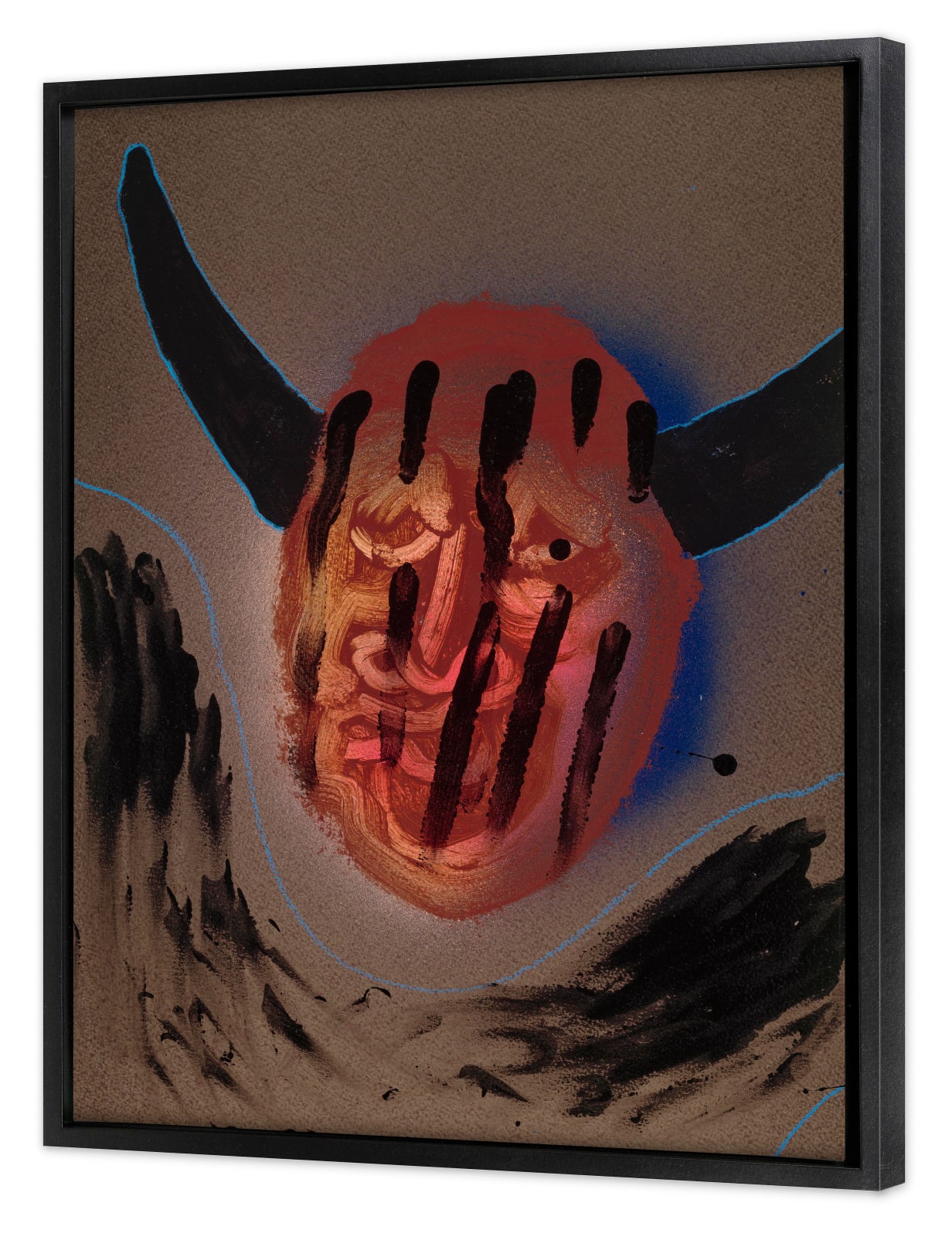 Curtis Talwst Santiago 柯蒂斯·塔尔沃斯特·圣地亚哥, Untitled (from the series Jab Jab Posse) 无题（嘉年华恶魔团系列）, 2022