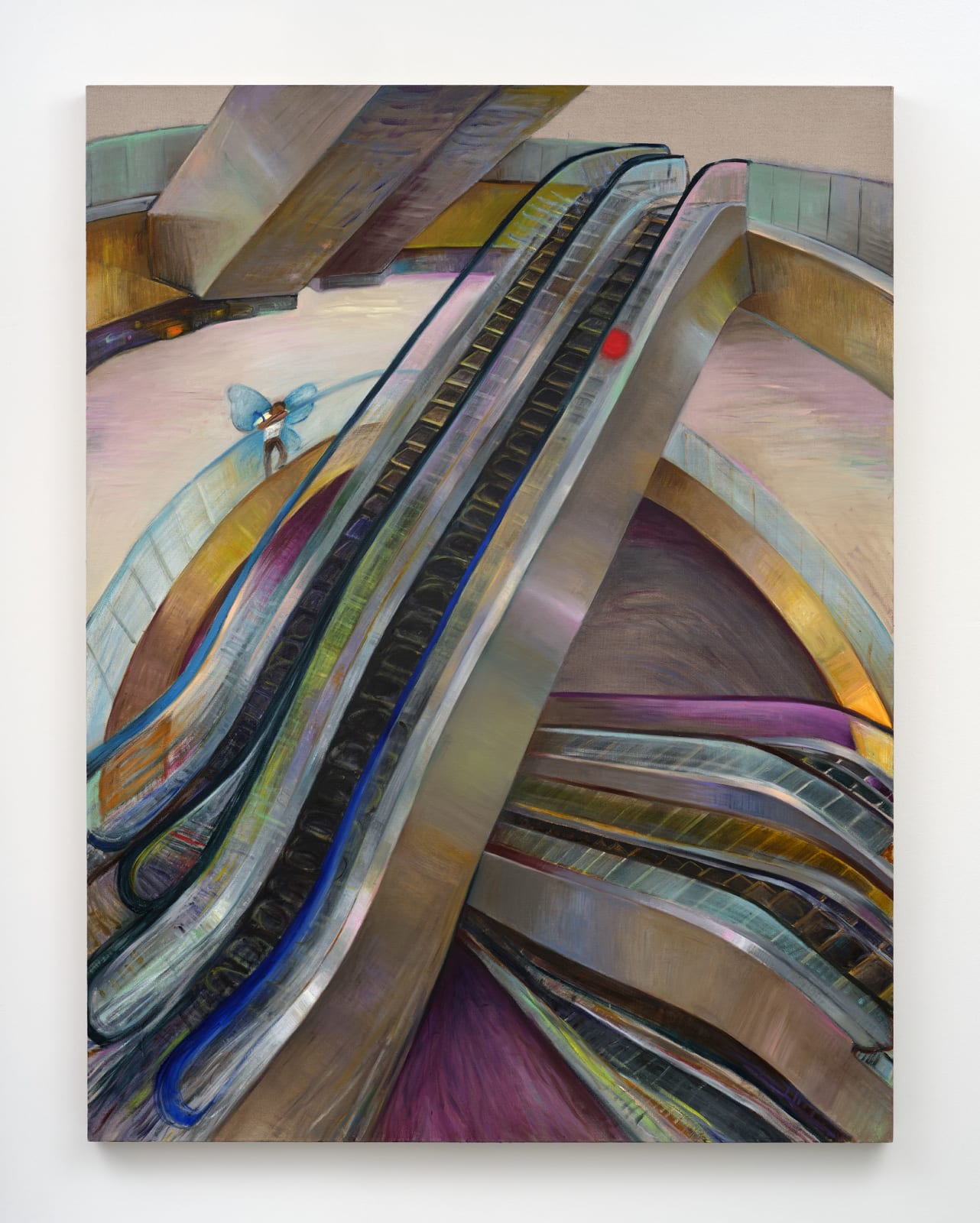 Yan Xinyue 闫欣悦, Him and his landscape 他和他的风景, 2024