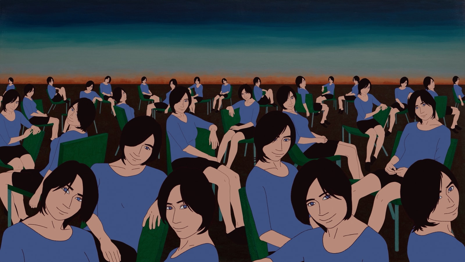 Gao Yuan 高源, Cloud of the Unknown 她从暗处来, 2019