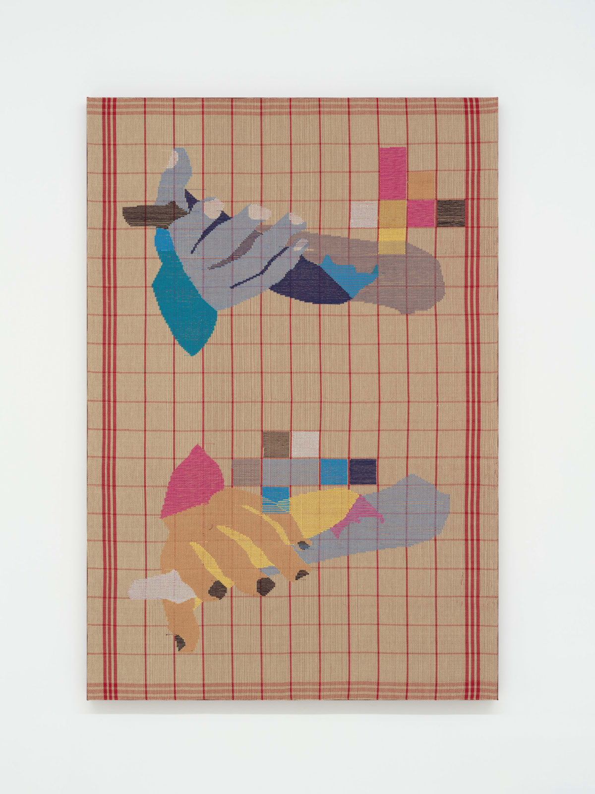 Miranda Fengyuan Zhang 张丰渊, Glenn Holding Hands Posing 格伦握着手, 2025