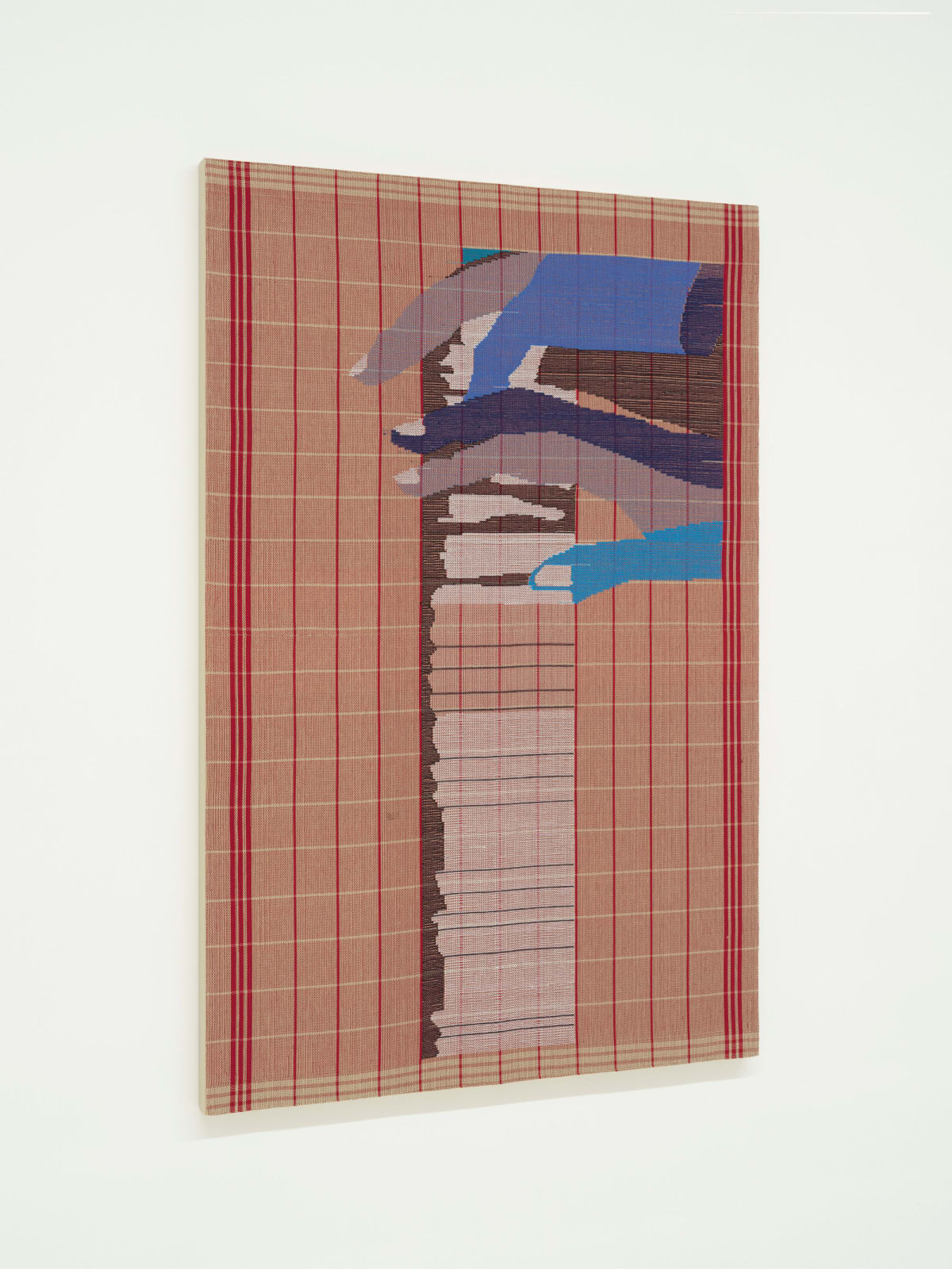 Miranda Fengyuan Zhang 张丰渊, Playing on Red 在红色上弹奏, 2025