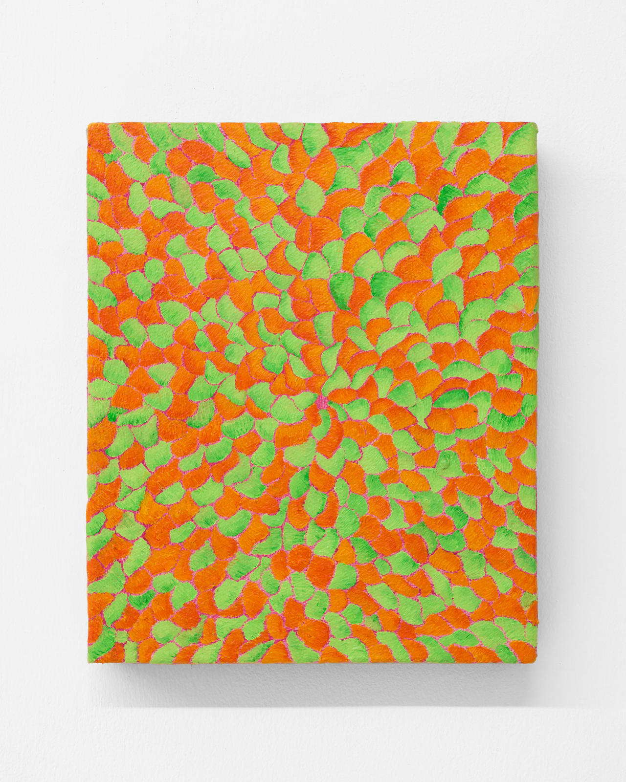 Daniel Chen 陈飞, Green and Orange Flower 橙绿色花, 2022