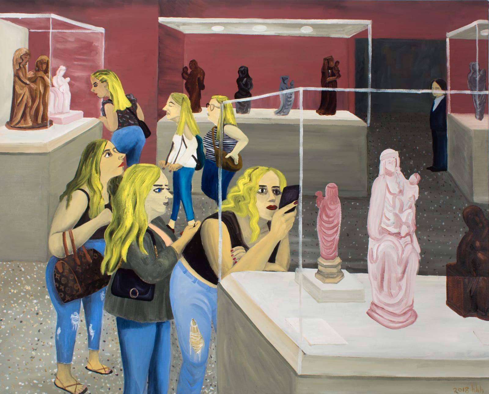 Huang Hai-Hsin 黄海欣, Blondes, circa 2018, 2018