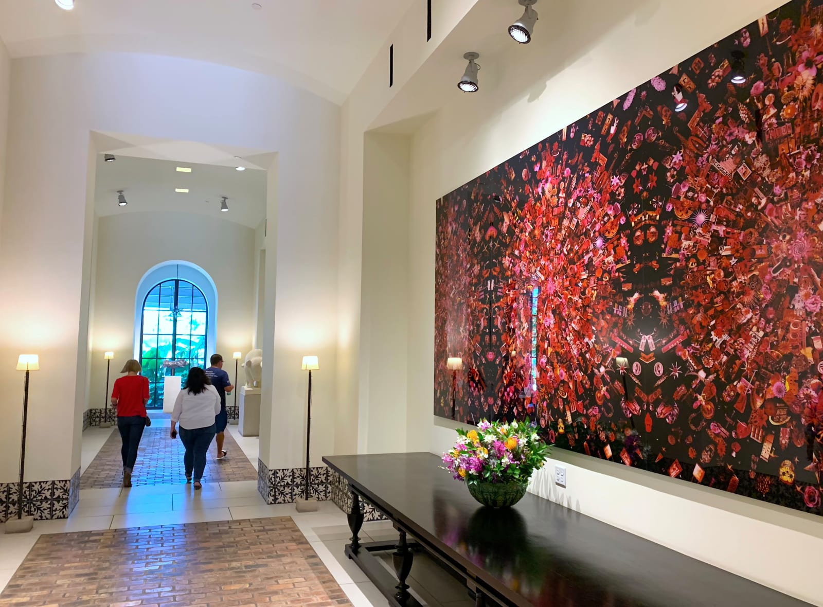 Carlos Betancourt, Commission for The Cellar at Pearls, San Antonio, Texas ( VuiView of artwork in lobby), 2016
