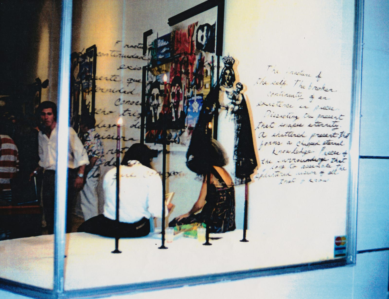 Carlos Betancourt, Fracturism, Imperfect Utopia, Miami Beach, Florida ( sIte specific ephemeral installation ), 1993