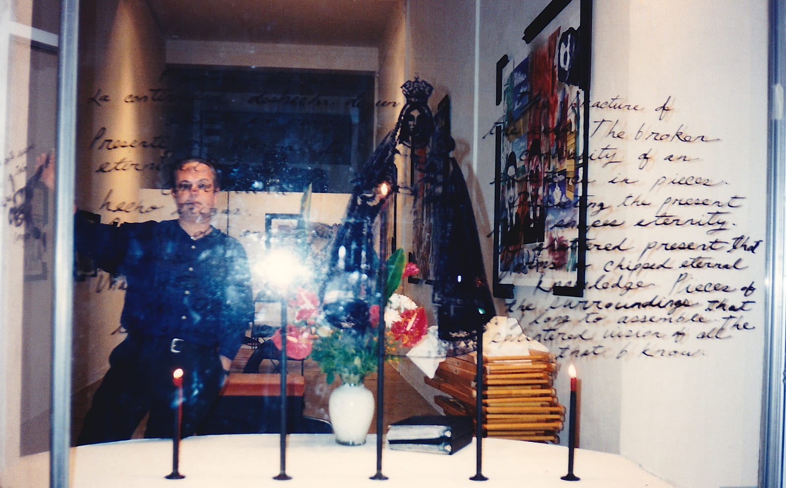 Carlos Betancourt, Fracturism, Imperfect Utopia, Miami Beach, Florida ( sIte specific ephemeral installation ), 1993