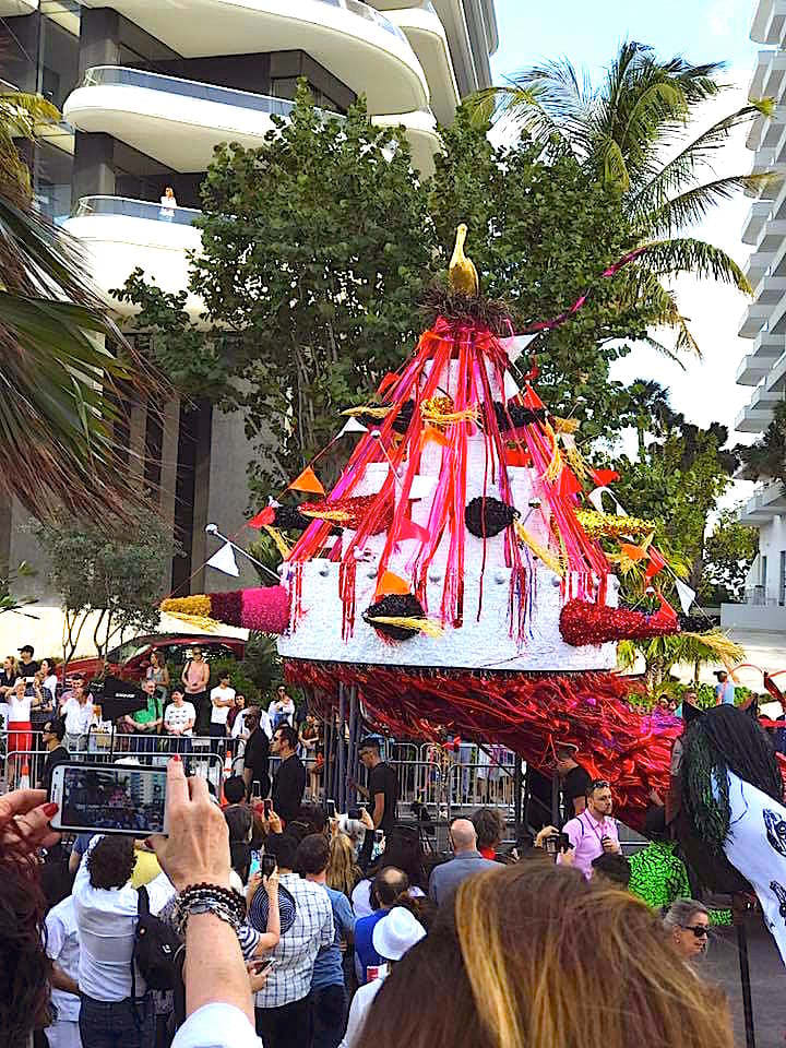Carlos Betancourt, Art Processional Faena: The Pelican Passage, Tide by Side, site specific commission, 2016