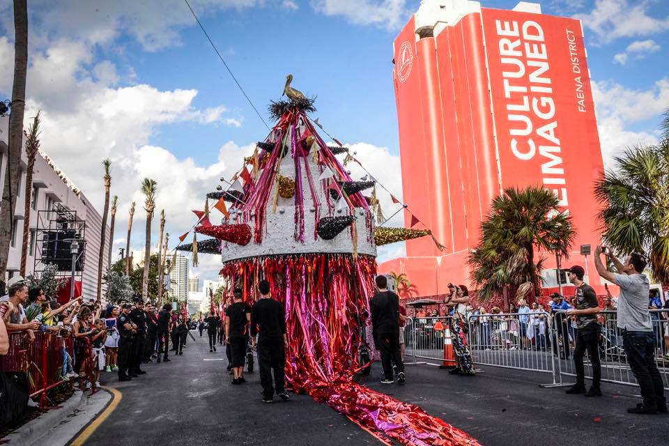 Carlos Betancourt, Art Processional at Faena: The Pelican Passage, Tide By Side, (site specific commission) , 2016