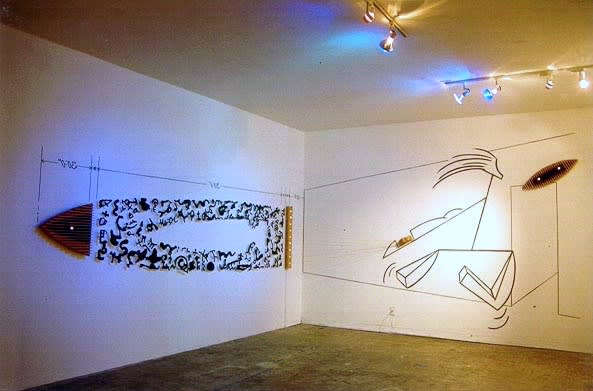 Untitled, La Canoa, wall assemblage