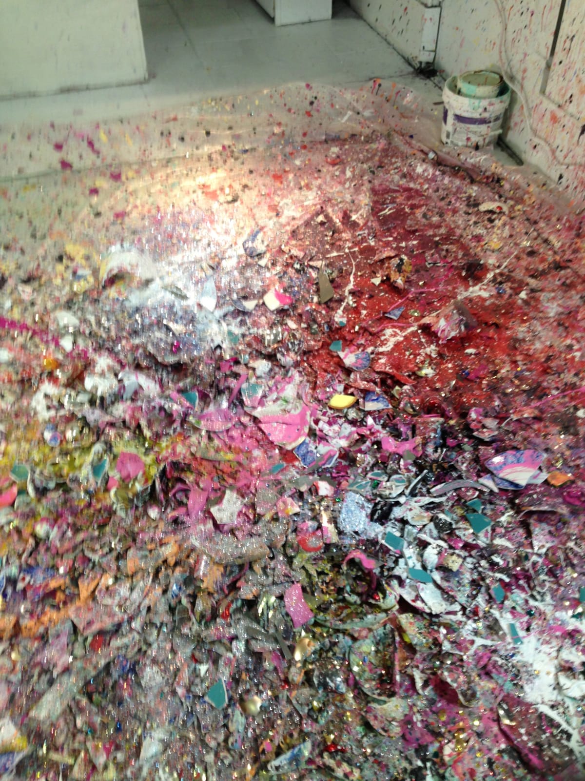Carlos Betancourt, About the Ephemeral and Memory (studio images)