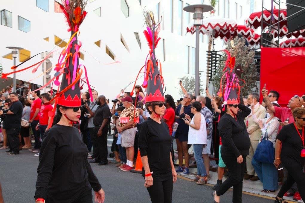 Carlos Betancourt, Art Processional Faena: The Pelican Passage, Tide by Side, site specific commission, 2016