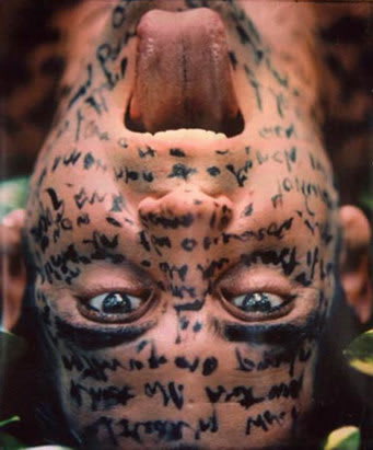 Carlos Betancourt, Self Portrait with Letter to Bartolome De Las Casas, 2001