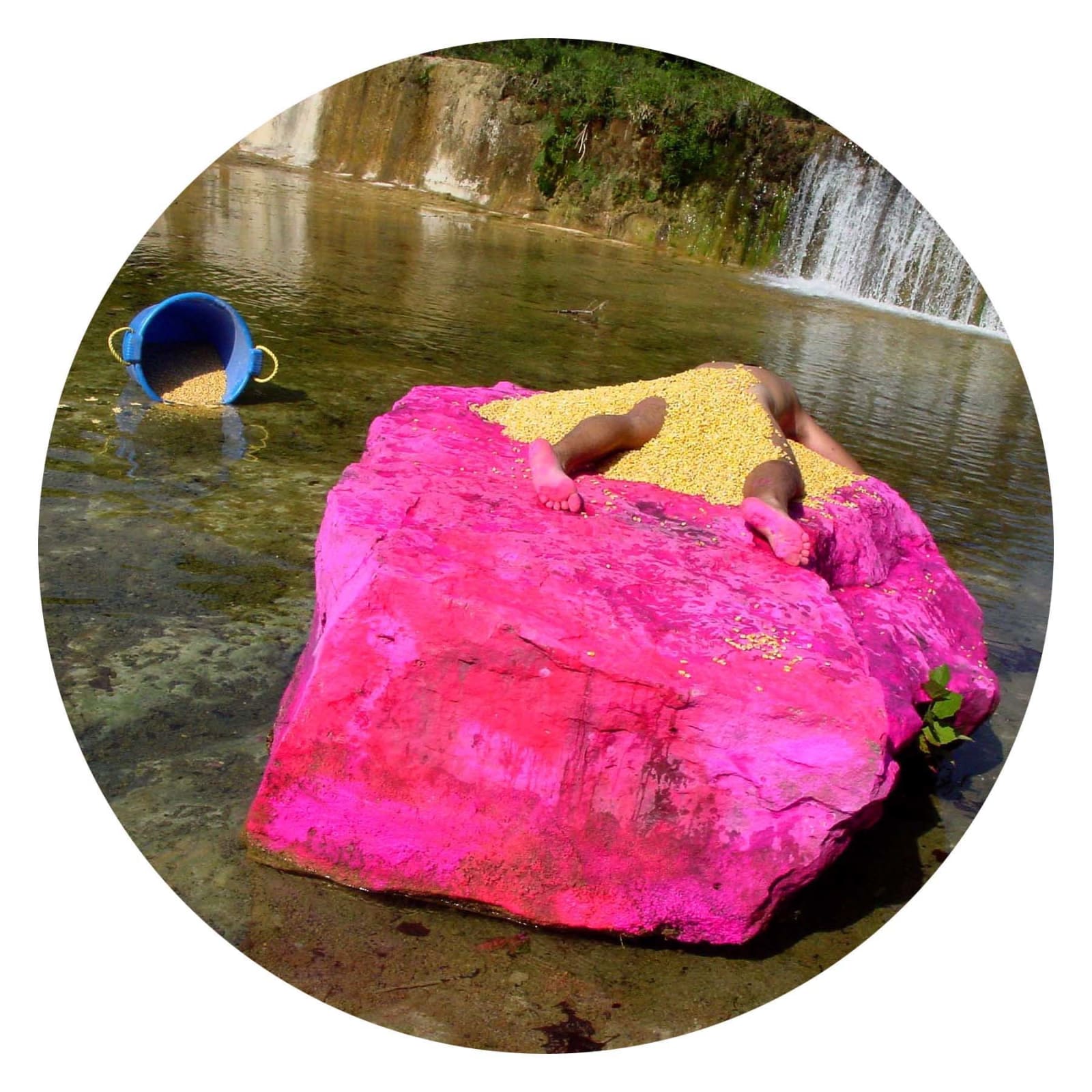 Carlos Betancourt, Intervention in San Antonio Fuchsia, Galagher, Porthole II, 2003