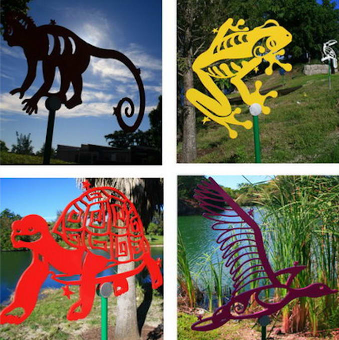 Carlos Betancourt in collaboration with Alberto Latorre, Still Zoo ( public art commission), 2008