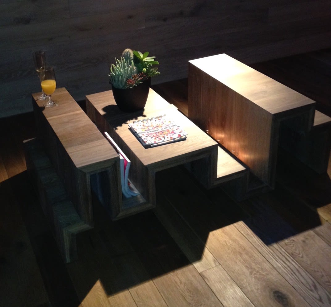 The Skyline Table, (Siberian Floors commission)