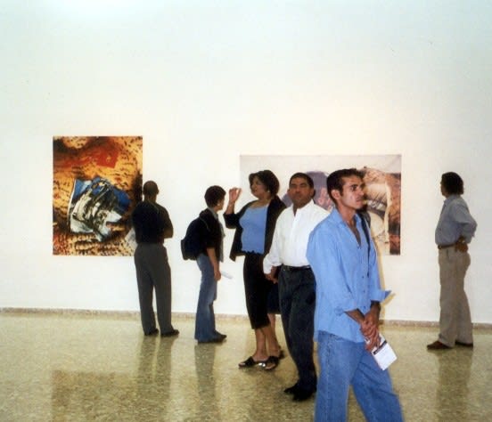 Carlos Betancourt, ( Exhibit view ) Apito II, Santo Domingo Biennial, 2001