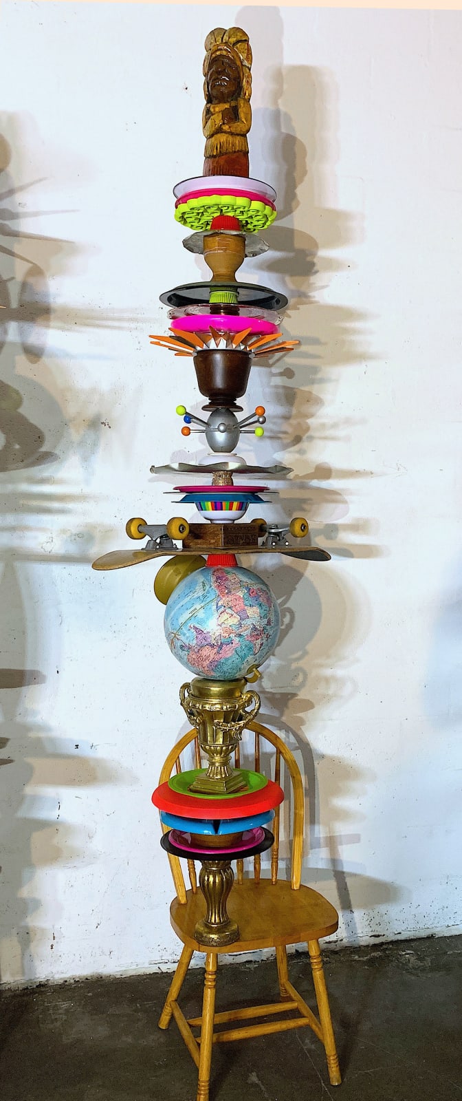 Carlos Betancourt, On the Edge: The Hopeful Forest (indian amulet), 2019