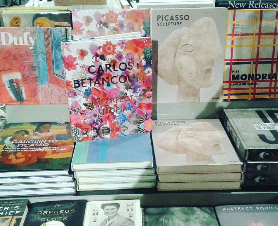 Carlos Betancourt, Imperfect Utopia book ( by Skira/Rizzoli, with detail of Recollections X on cover) , 2015