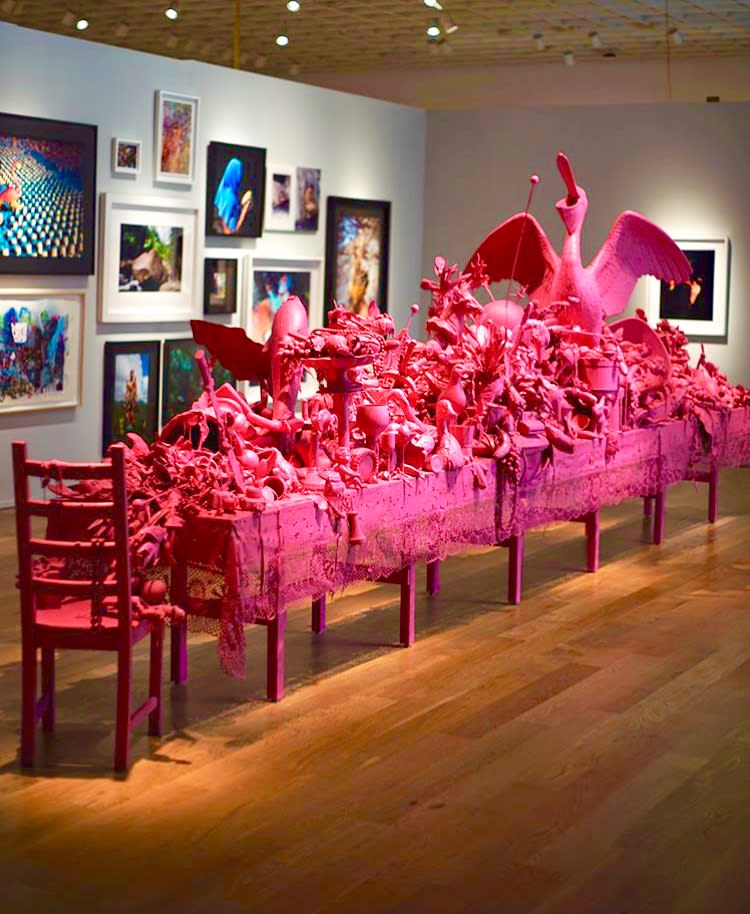 (Orlando Museum of Art, Florida) Let Them Feel Pink