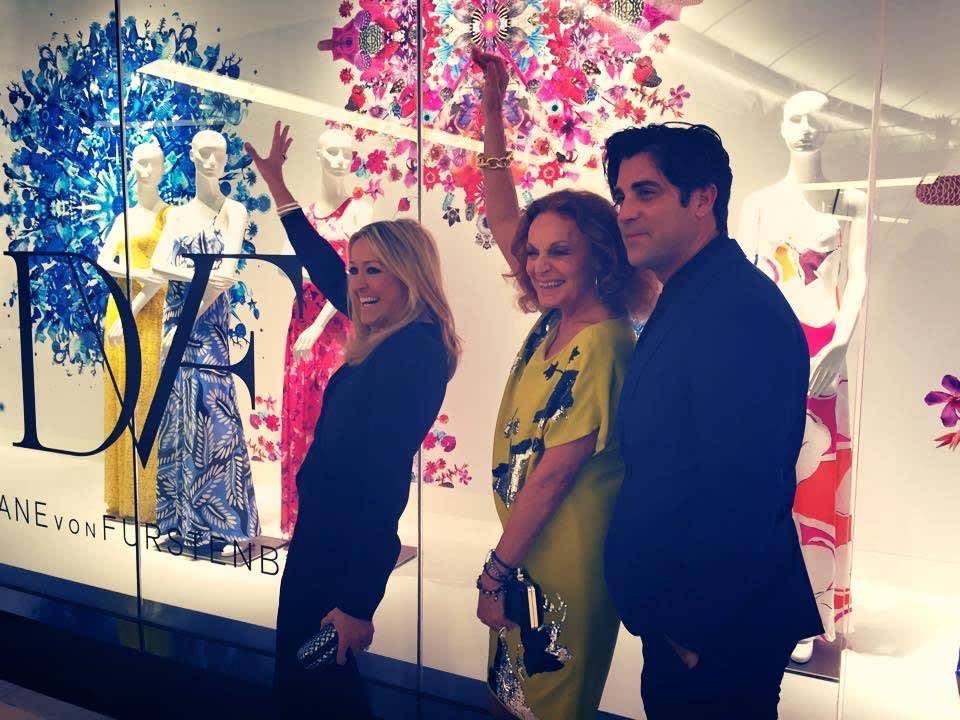Carlos Betancourt, Collaboartion Diane Von Fustenberg SAKS Fifth Avenue, 2015