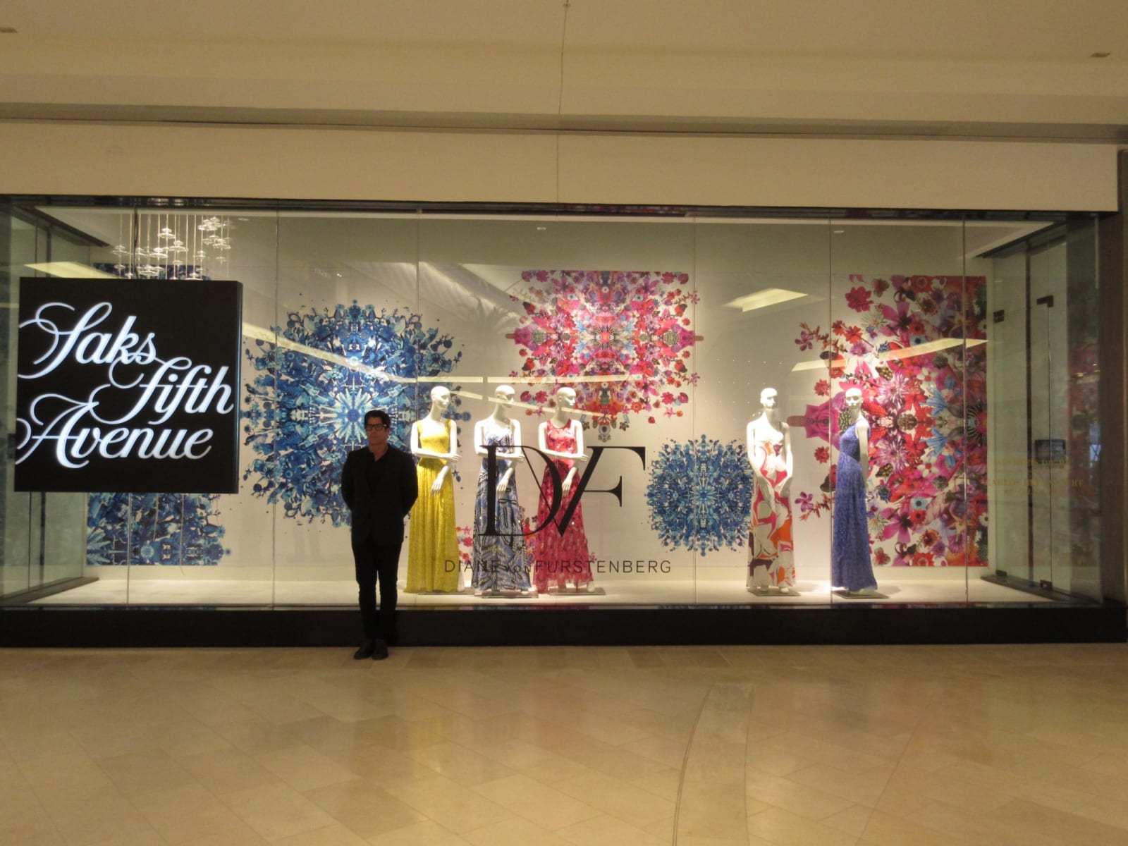 Carlos Betancourt, Collaboartion Diane Von Fustenberg SAKS Fifth Avenue, 2015