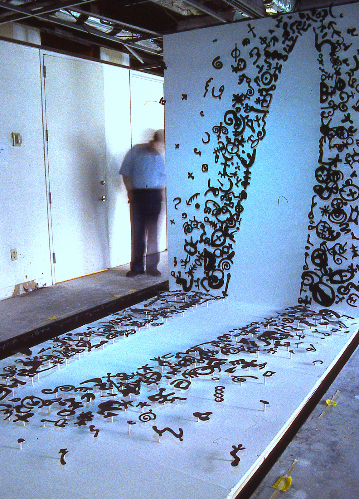 Carlos Betancourt, Departing Perspectives, site specific installation, 1997-99