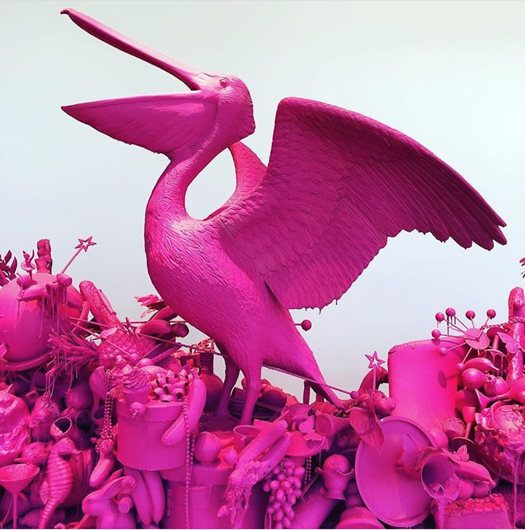 Carlos Betancourt, (detail) Let Them Feel Pink, 2012