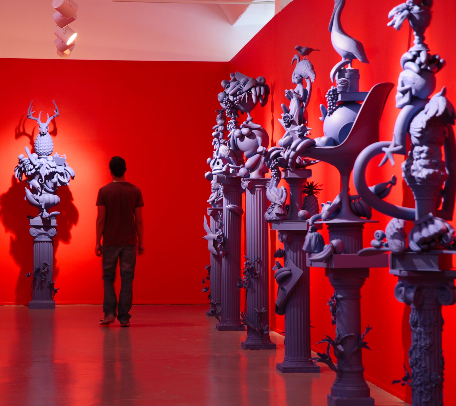 Carlos Betancourt in collaboration with Alberto Latorre, Portrait of a Garden (detail view), 2009