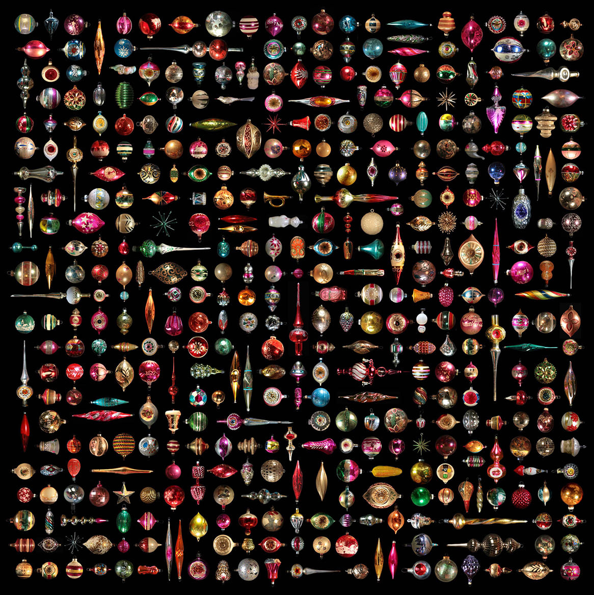 Carlos Betancourt, Re-Collections Isolated Memories, Collected Ormanments, I, 2017-18