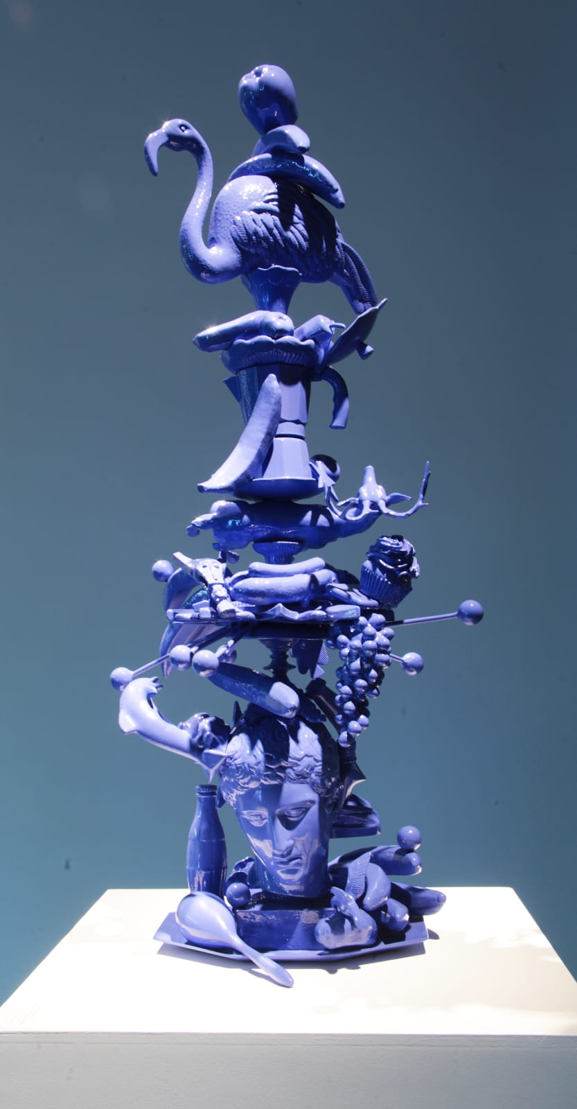 Carlos Betancourt in collaboration with Alberto Latorre, Totem Atomic, Bronze, 2011