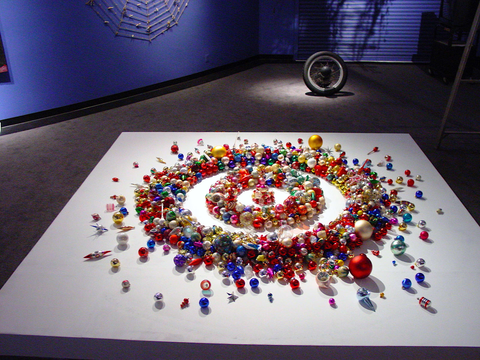 Carlos Betancourt, Re-Collections, Collected Ornaments installation, 2003