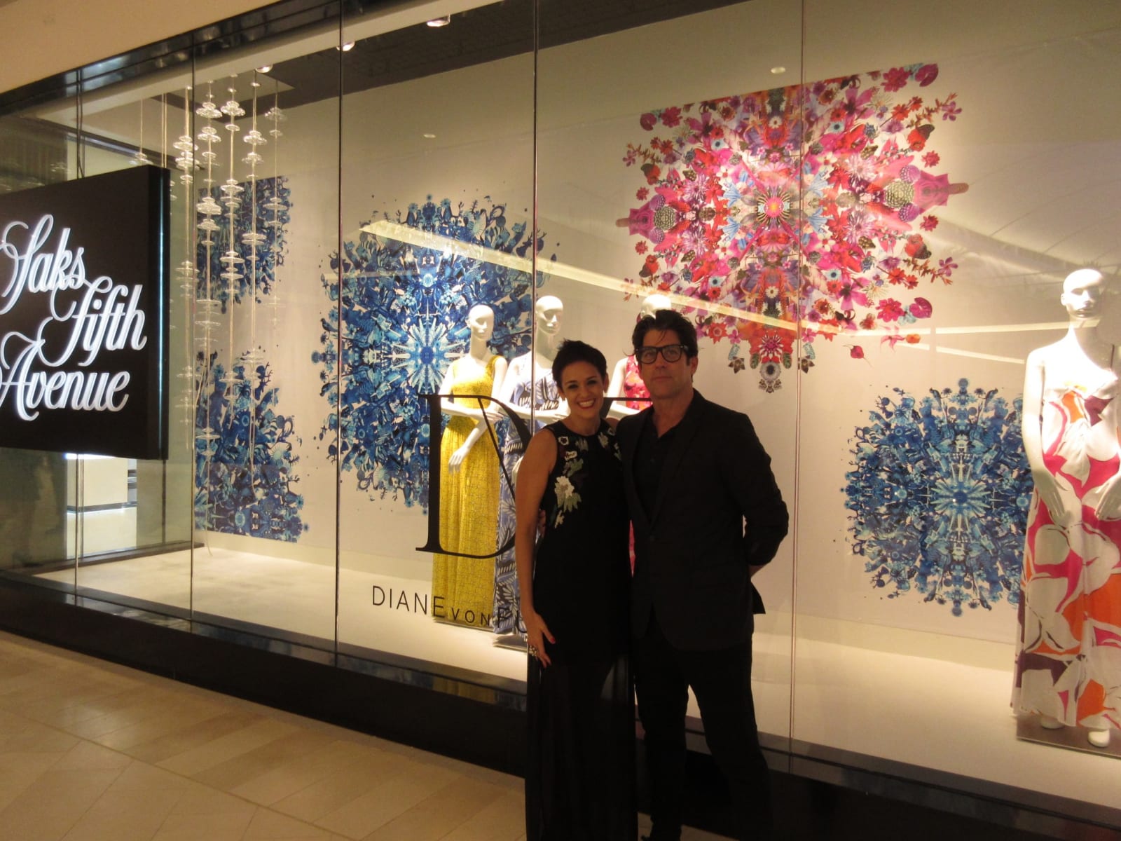 Carlos Betancourt, Collaboartion Diane Von Fustenberg SAKS Fifth Avenue, 2015