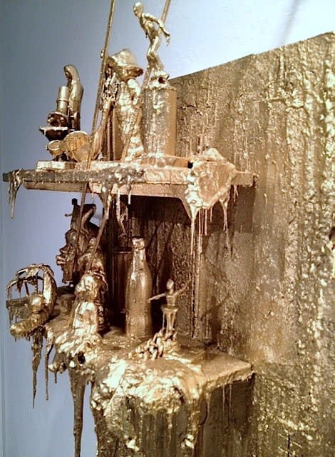 Carlos Betancourt, Wall Assemblage Of Things Past III, for Alberto 2012, 2012