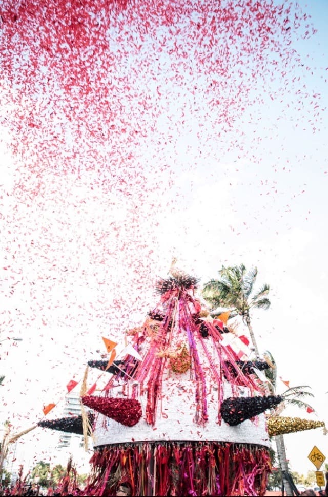 Carlos Betancourt, Art Processional Faena: The Pelican Passage, Tide by Side, site specific commission, 2016