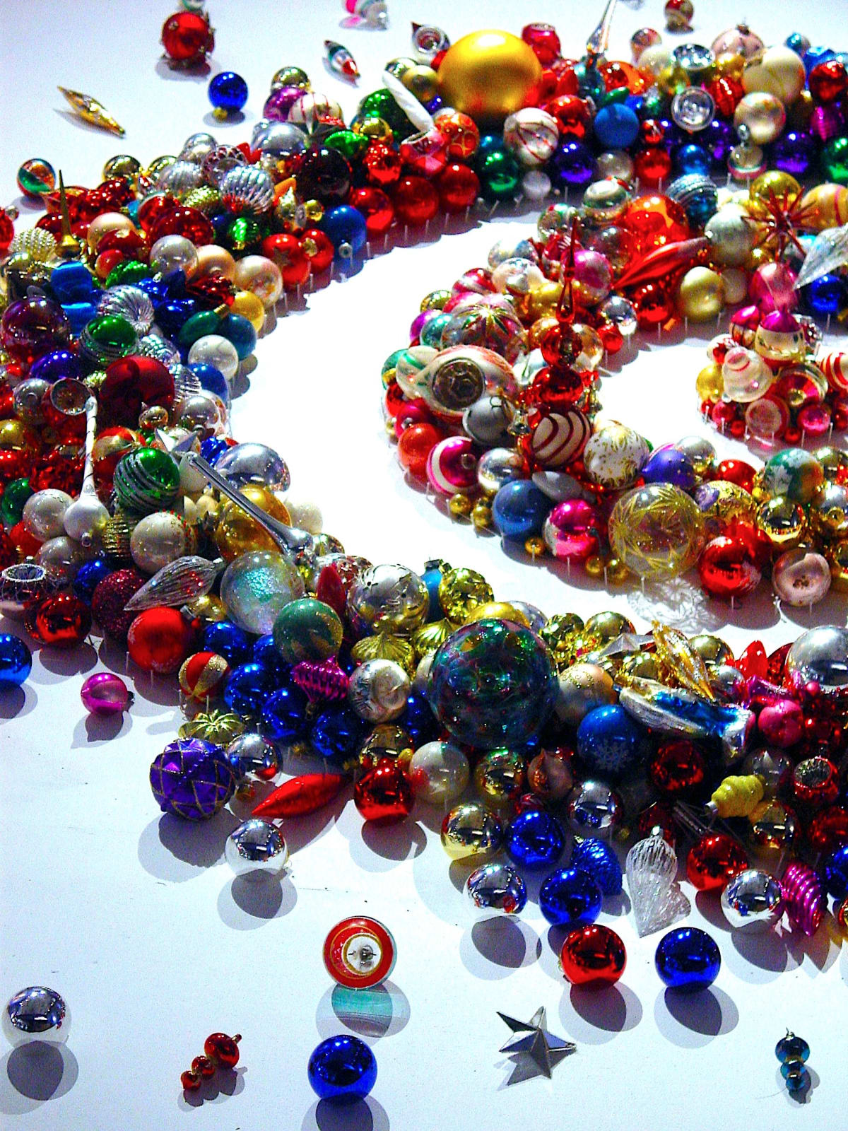Carlos Betancourt, Re-Collections, Collected Ornaments installation,( detail view), 2003